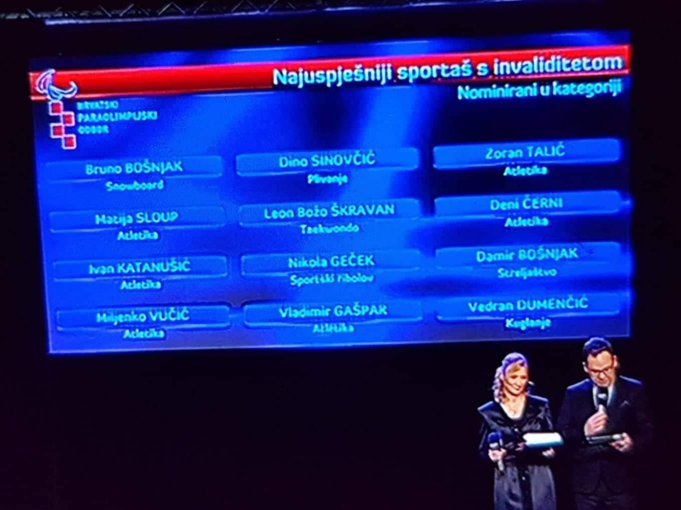 Proglašenje najuspješnijih sportaša HPO za 2018. godinu